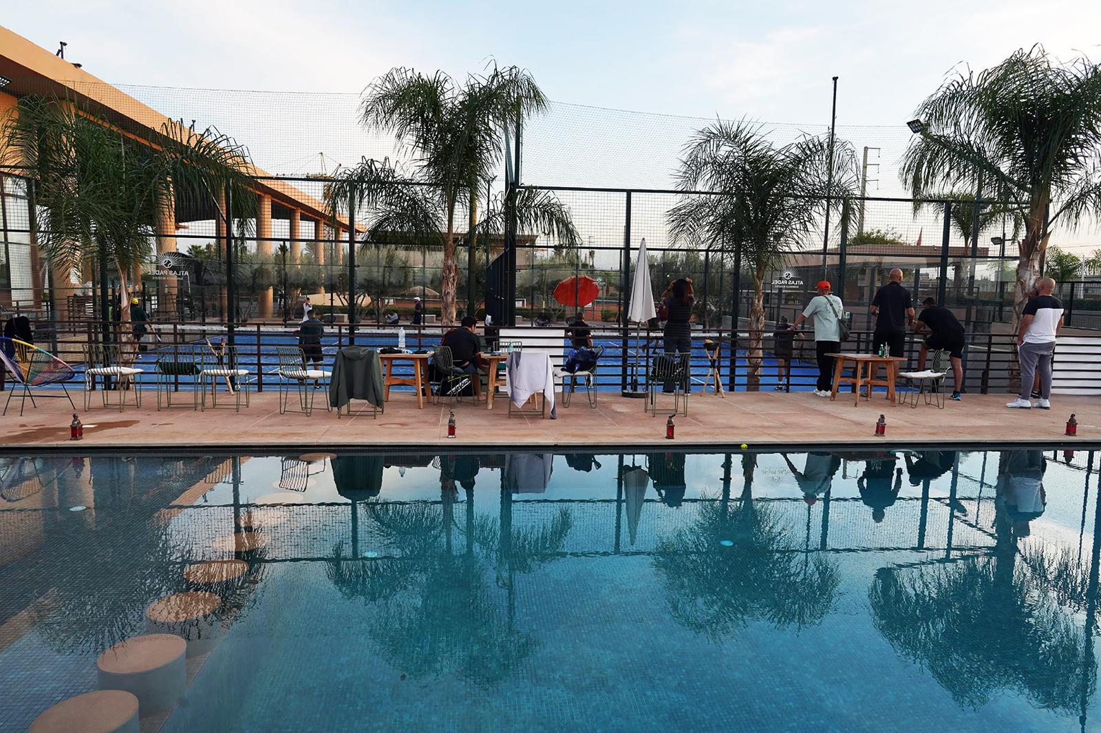 Piscine et événement