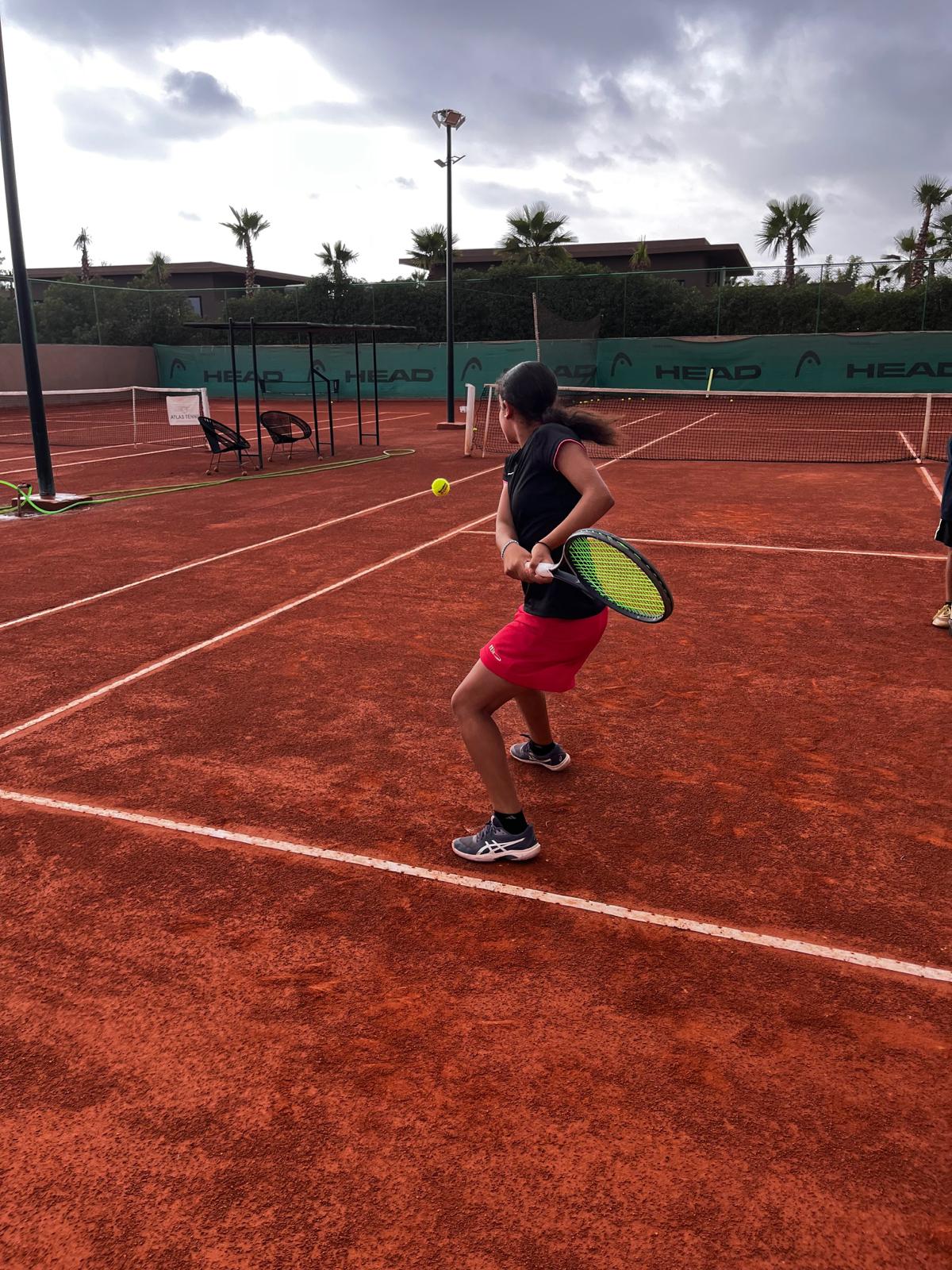 Tennis sur terre battue